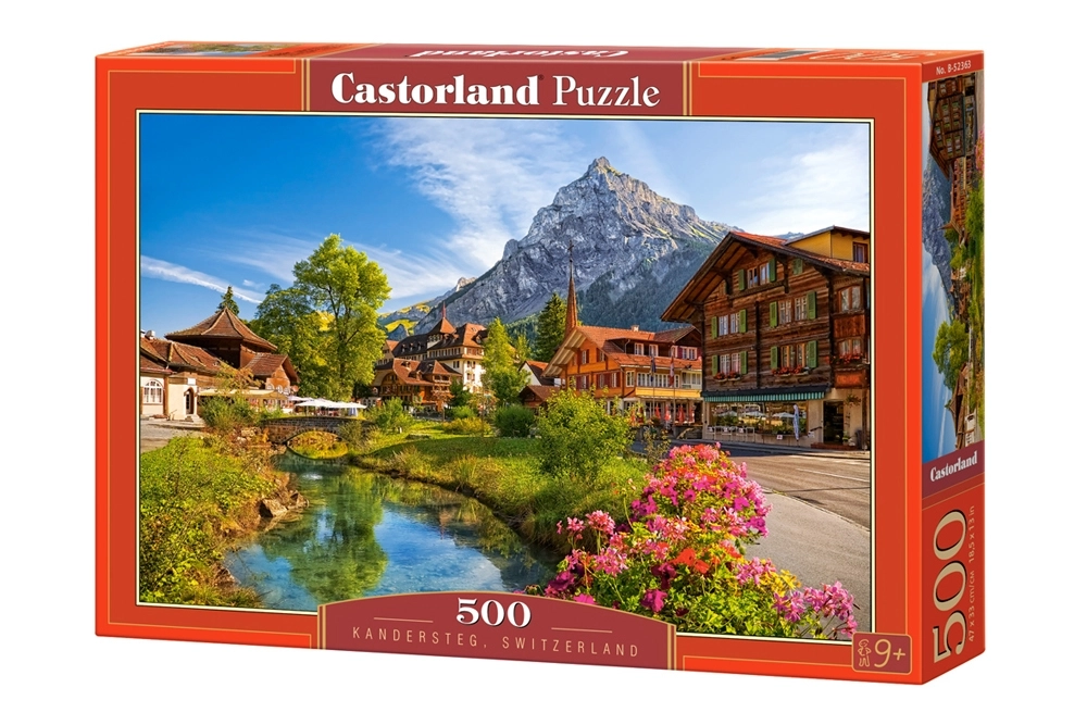 Castorland Kandersteg Switzerland 500 pcs Jigsaw