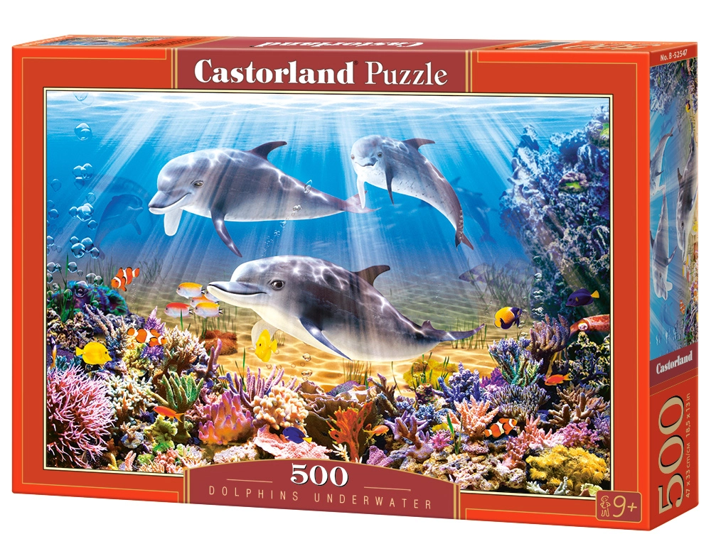 Castorland Dolphins Underwater 500 pcs Jigsaw