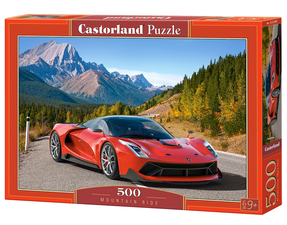 Castorland Mountain Ride 500 pcs Jigsaw