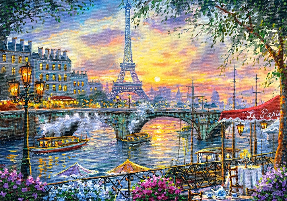 Castorland Tea Time in Paris Jigsaw