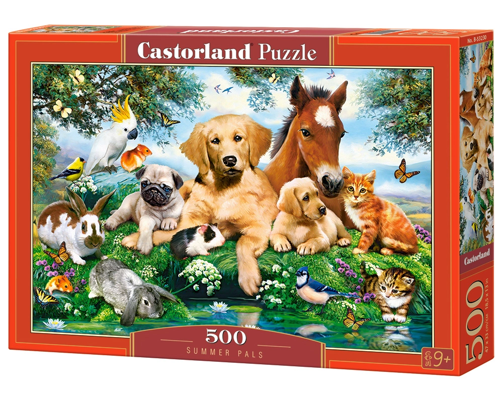 Castorland Summer Pals 500 pcs Jigsaw