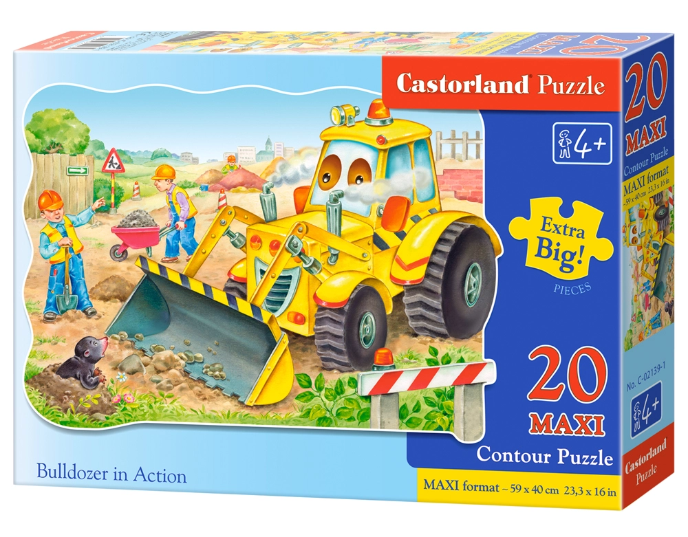 Castorland Bulldozer in Action 20 Maxi