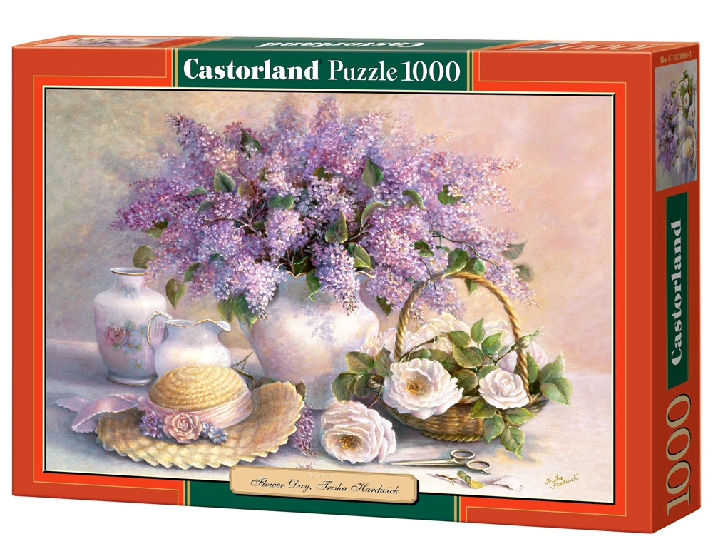 Castorland Flower Day  Trisha Hardwick 1000