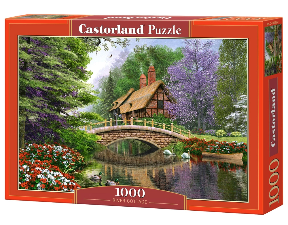 Castorland River Cottage 1000 pcs Jigsaw
