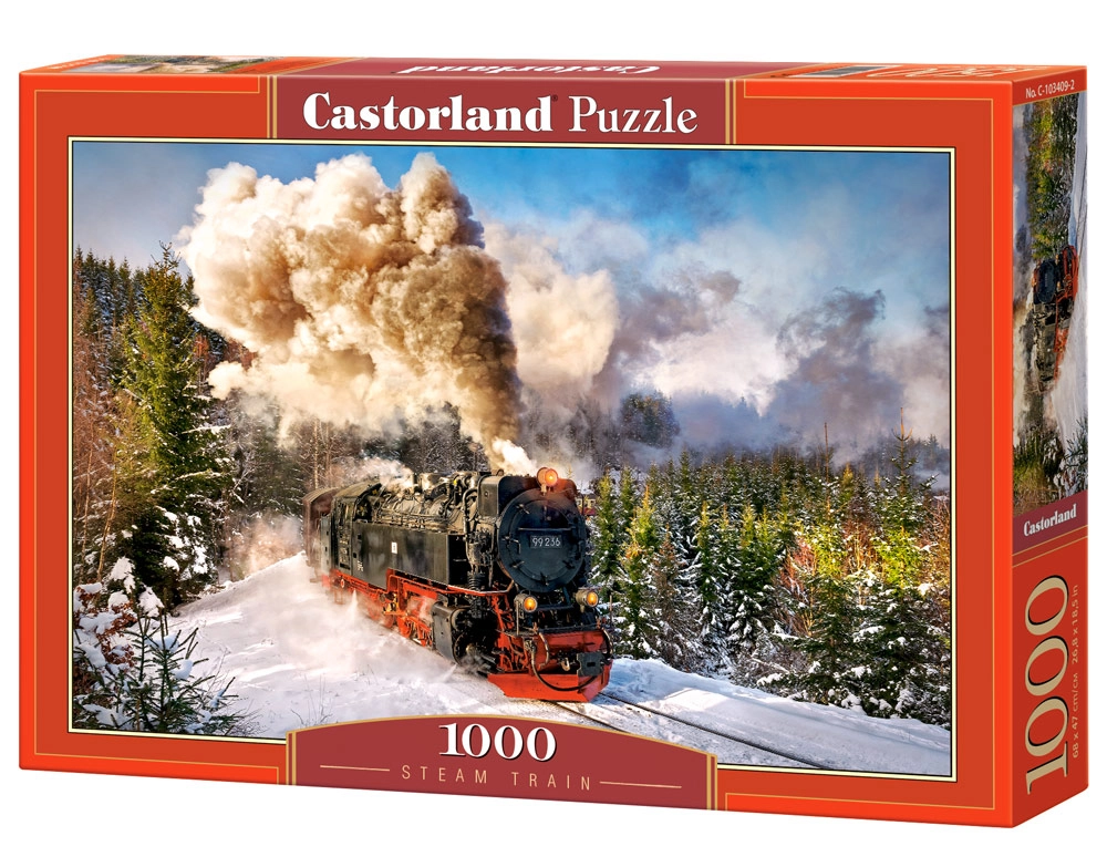 Castorland Steam train 1000 pcs Jigsaw