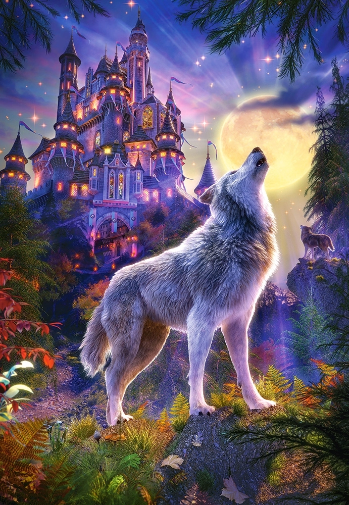 Castorland Wolf Castle Jigsaw puzzle 1000