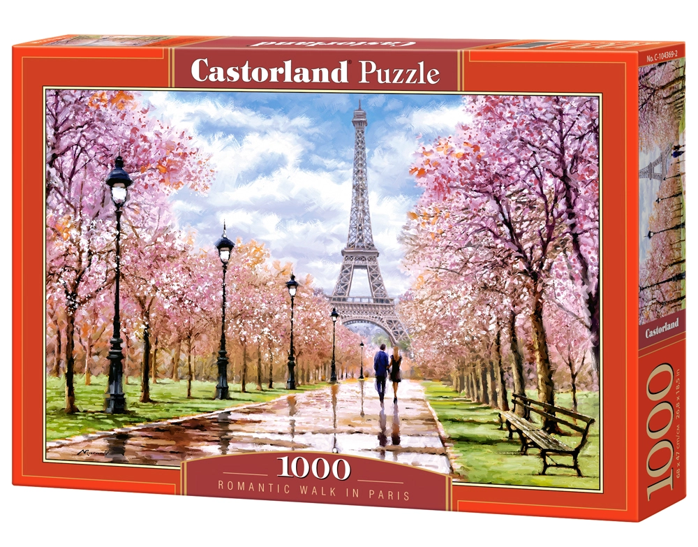 Castorland Romantic Walk in Paris 1000