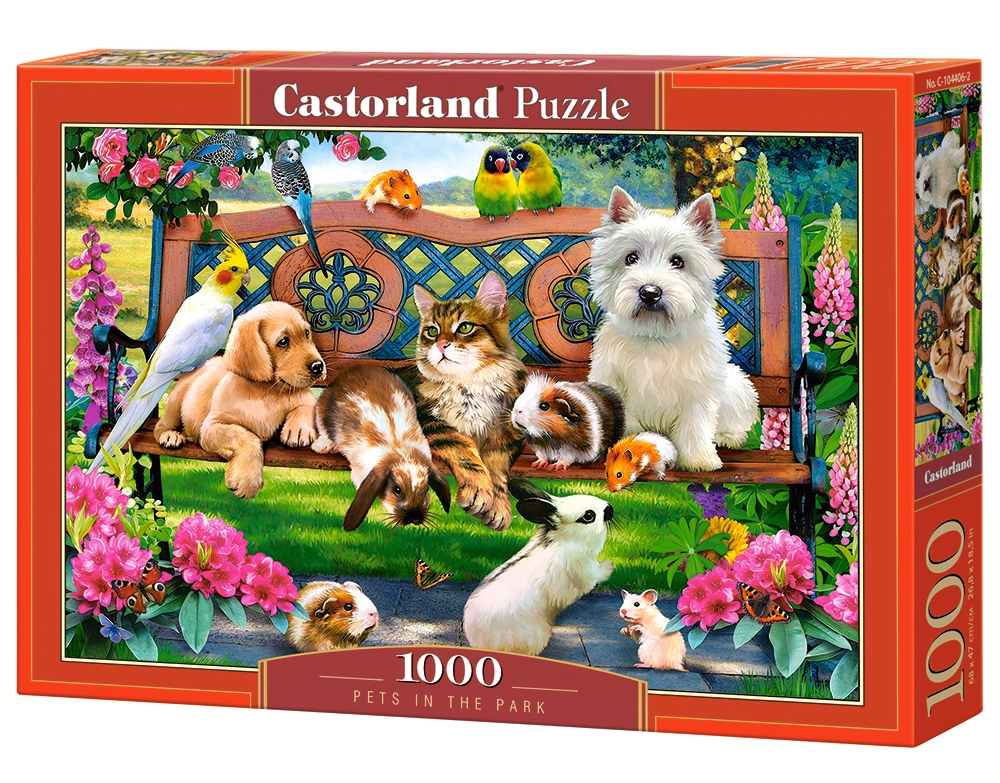 Castorland Pets in the Park 1000