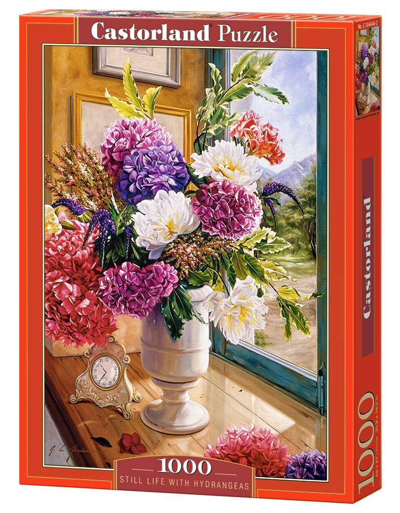 Castorland Still Life with Hydrangeas 1000