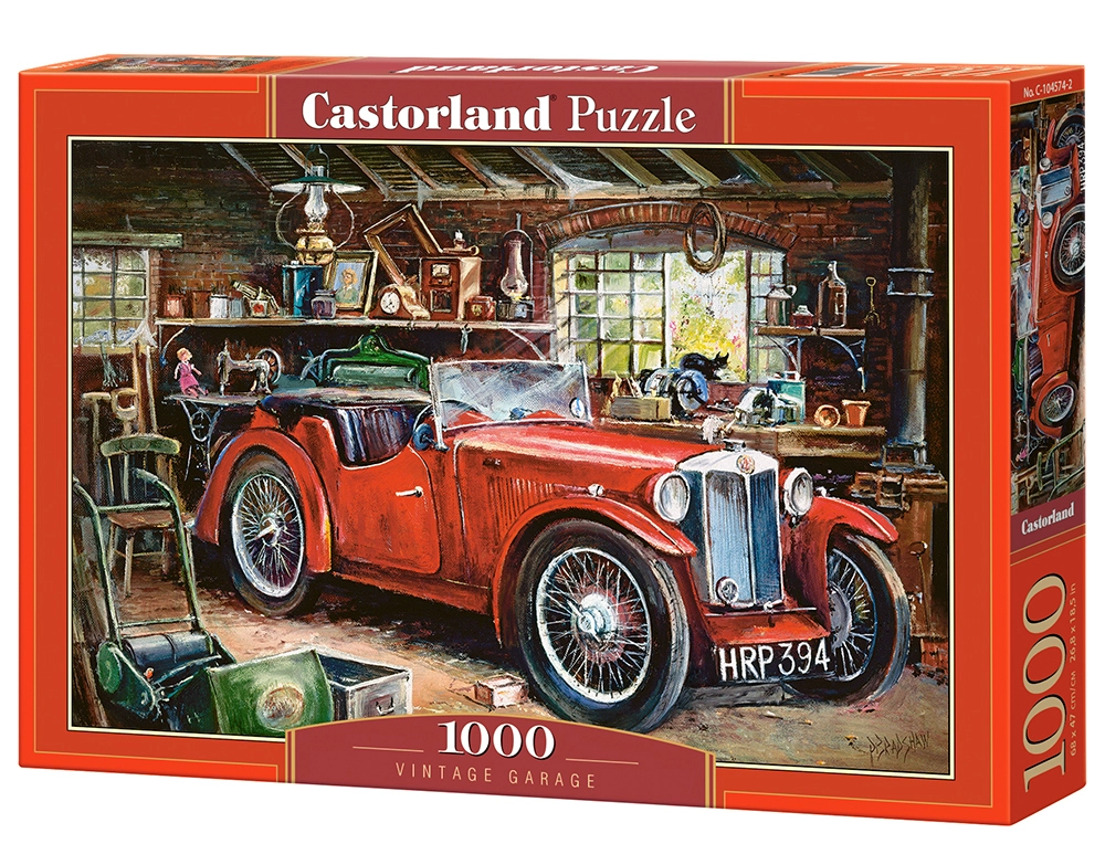 Castorland Vintage Garage 1000 pcs Jigsaw