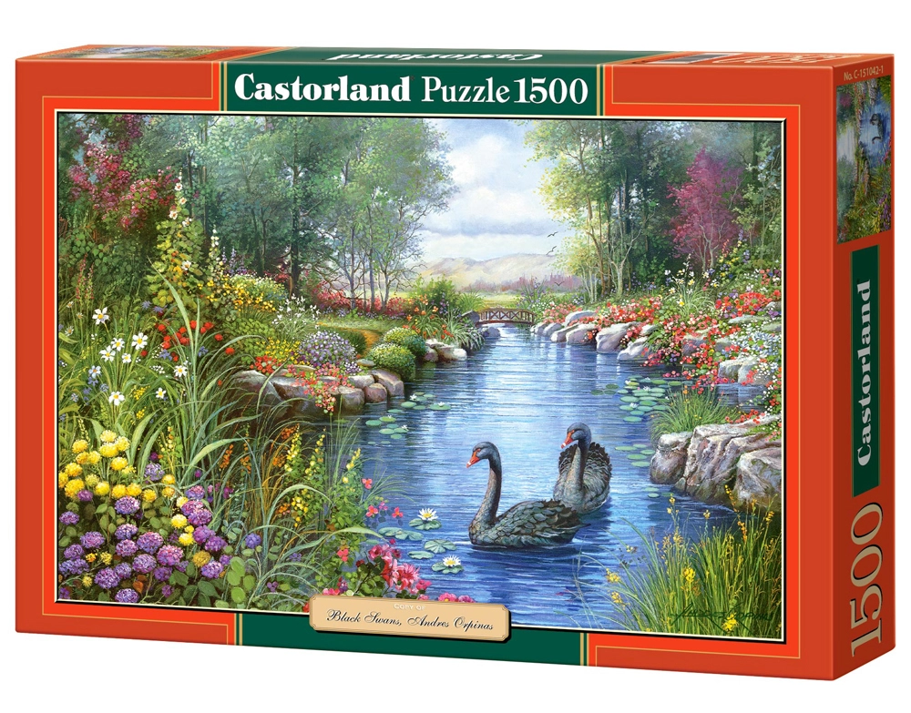 Castorland Black Swans Andres Orpinas 1500