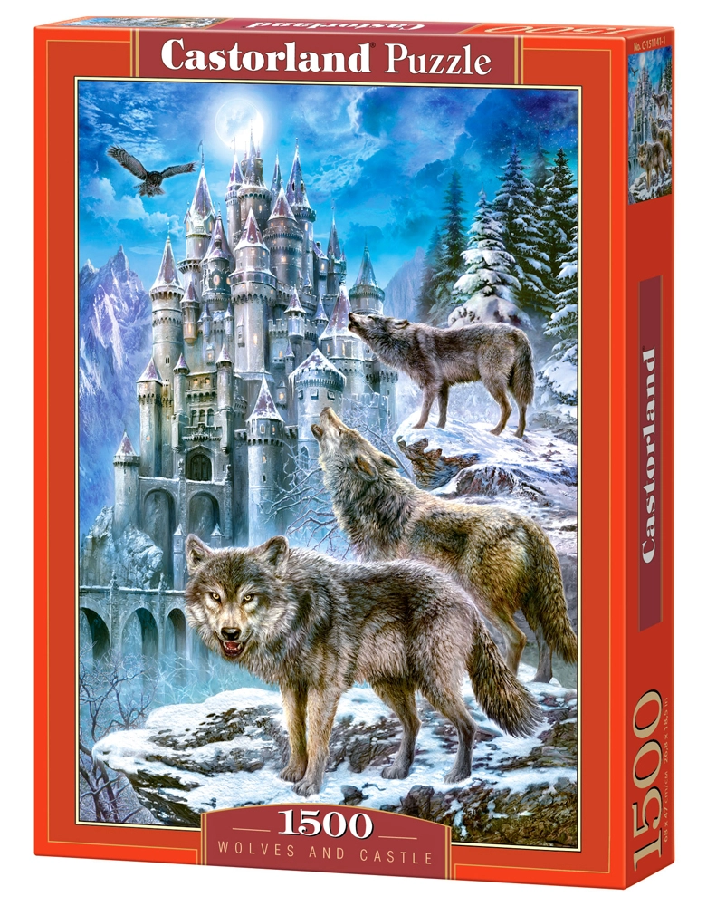 Castorland Wolves and Castle 1500 pcs
