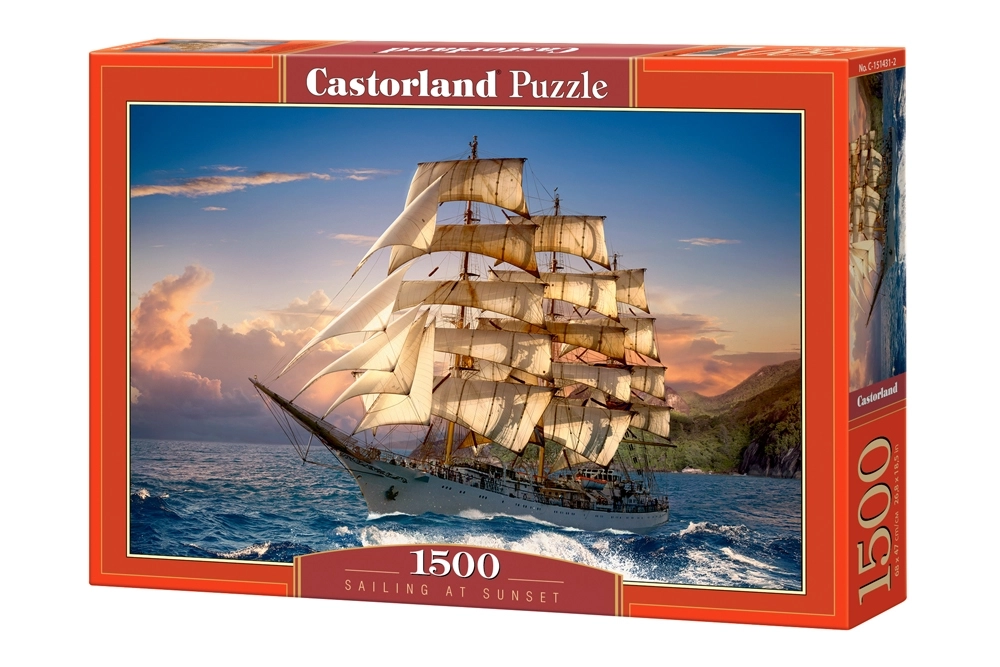 Castorland Sailing at Sunset 1500 pcs