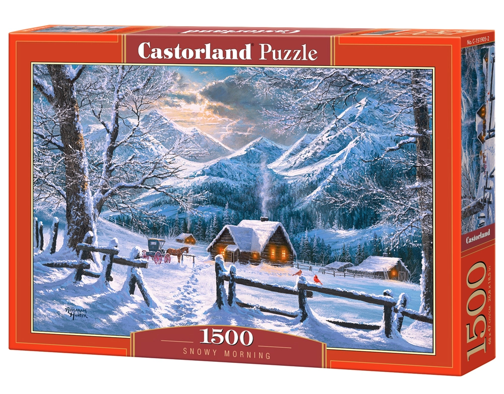 Castorland Snowy Morning 1500 pcs Jigsaw