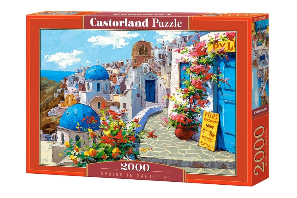 Castorland Spring in Santorini 2000 pcs