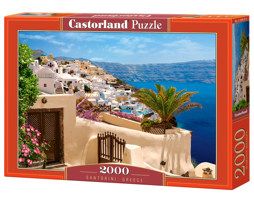 Castorland Santorini Greece 2000 pcs Jigsaw