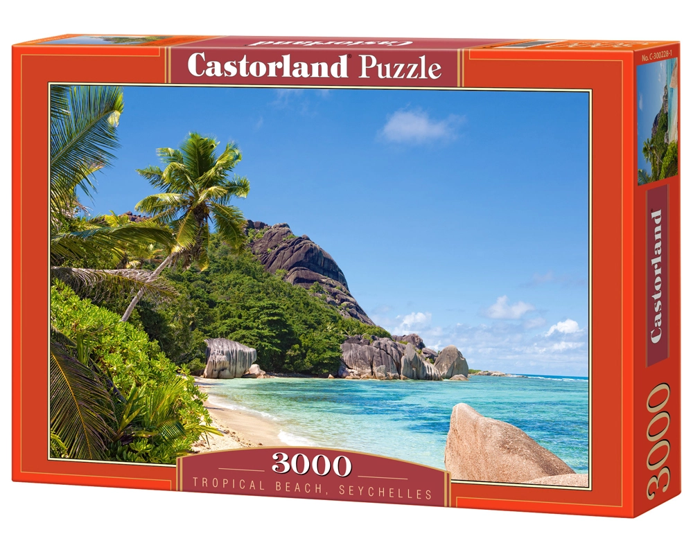 Castorland Tropical Beach  Seychelles 3000 pcs