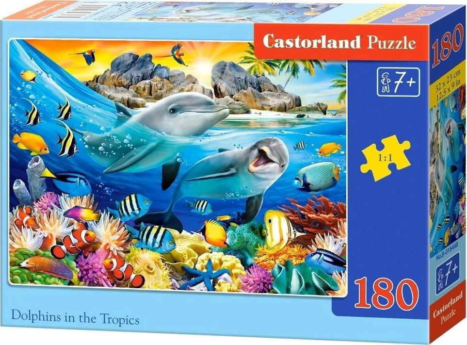 Castorland Puzzle 180 Dolphins in the