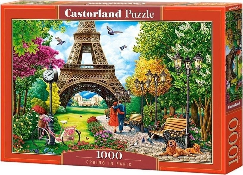 Castorland Puzzle 1000 Spring in Paris