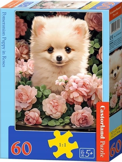Castorland Puzzle 60 Pomeranian Puppy in