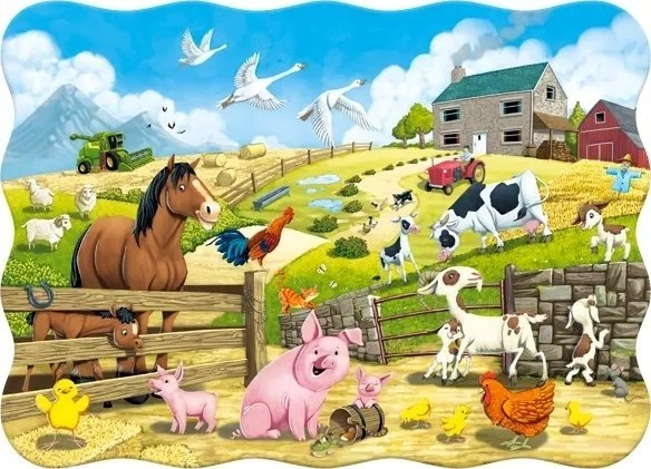 Castorland Puzzle 30 Animals on the