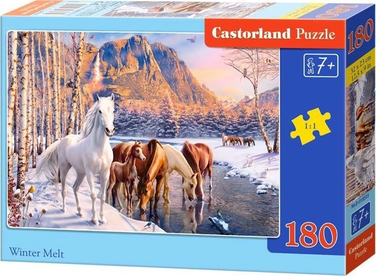 Castorland Puzzle 180-elelmentów Winter Melt B-018505