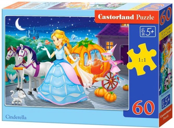 Castorland Cinderella 60 pieces (06908) 5904438006908