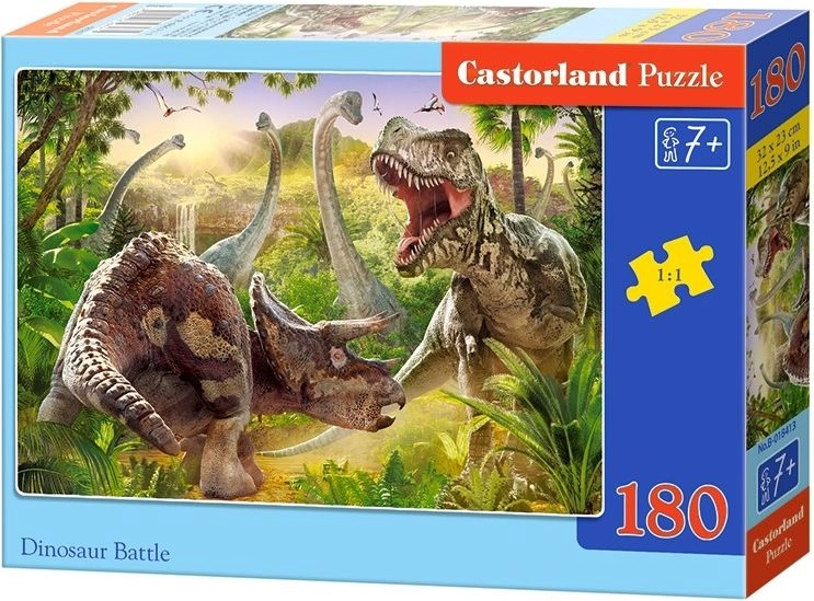 Castorland Dinosaur Battle 180 pcs Jigsaw