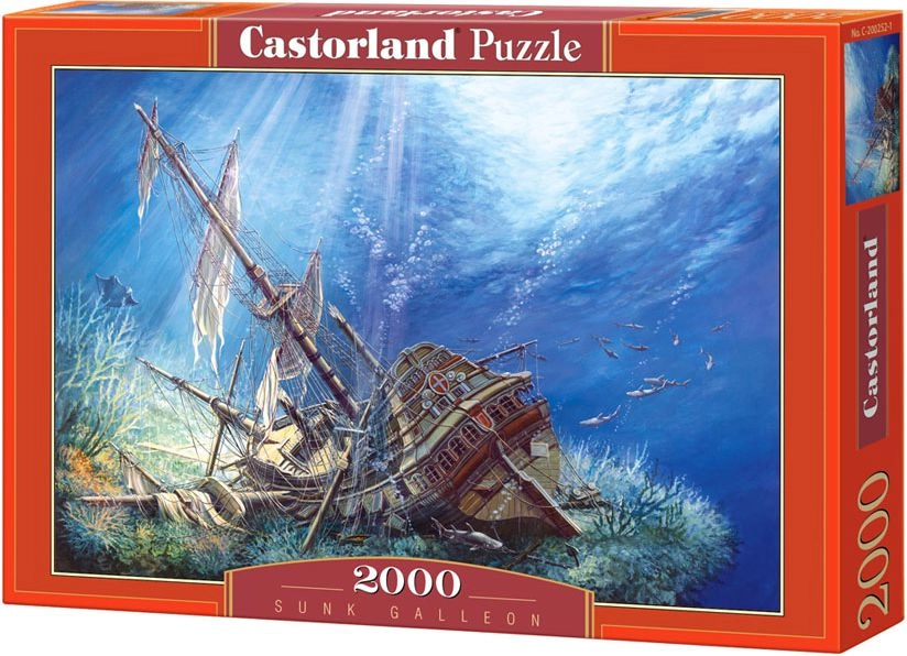 Castorland Sunk Galleon 2000 pcs Jigsaw