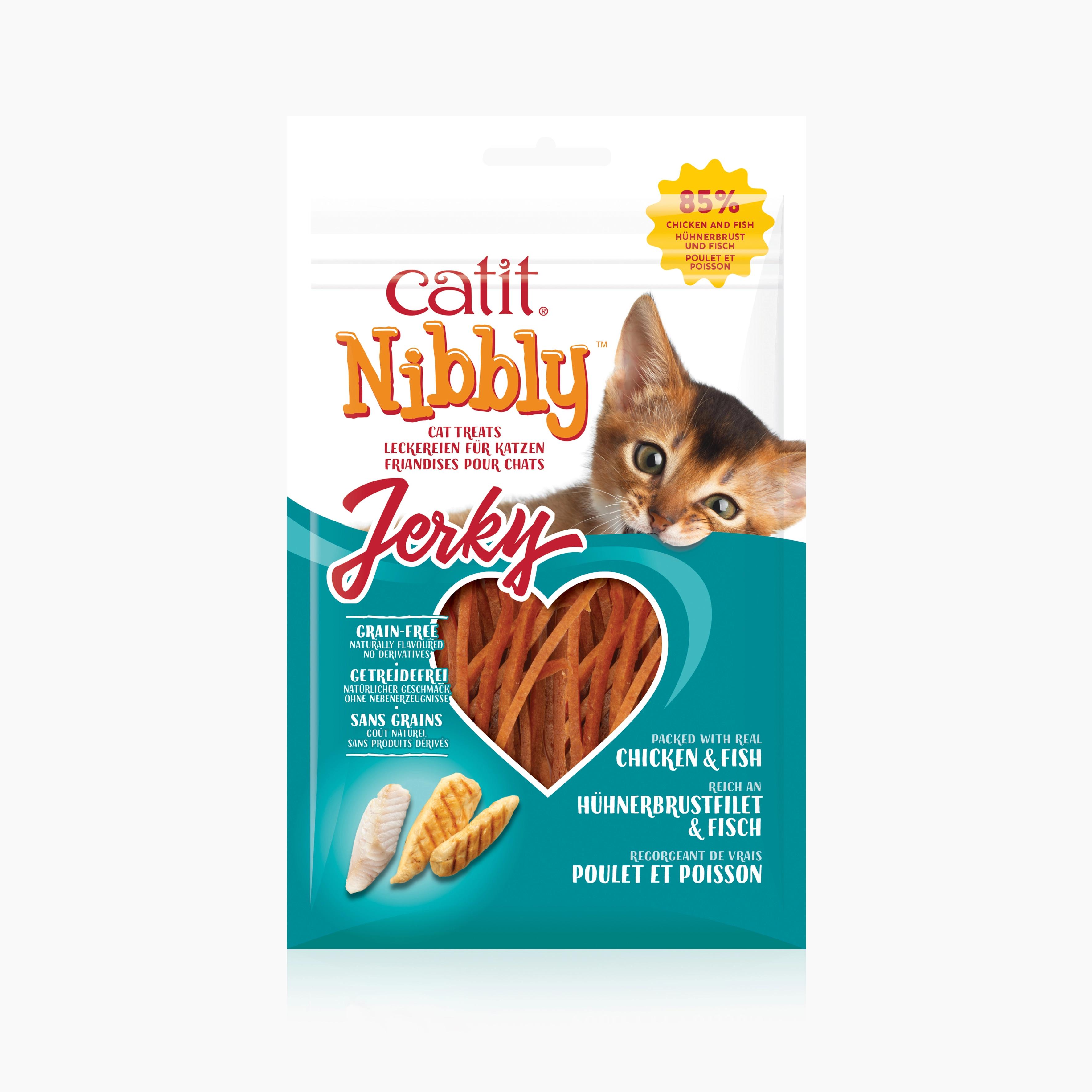 Catit - Nibbly Jerky Treat for