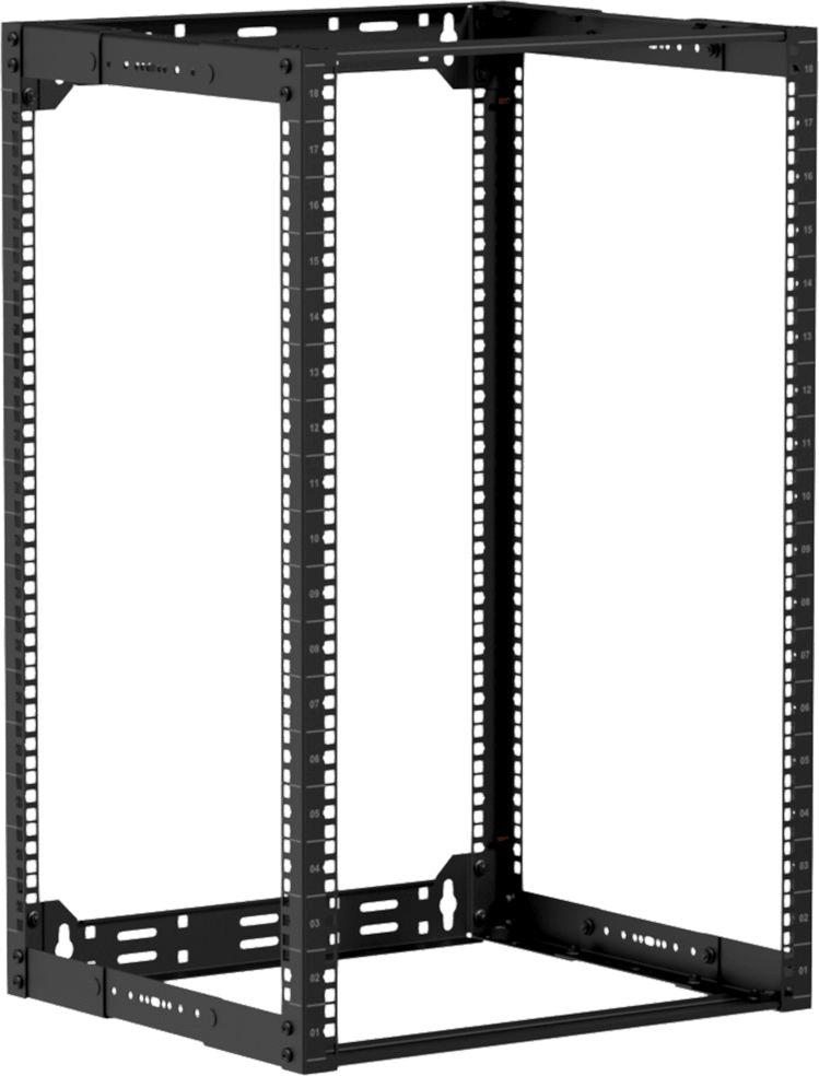 19" Skeleton Rack Cabinet CAYMON OPR318A/B