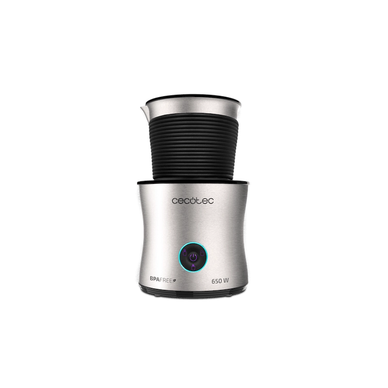 Cecotec 01518 milk frother/warmer Automatic Silver