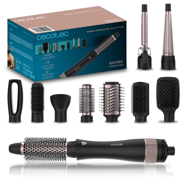 Cecotec Bamba CeramicCare 10in1 Multistyler Warm