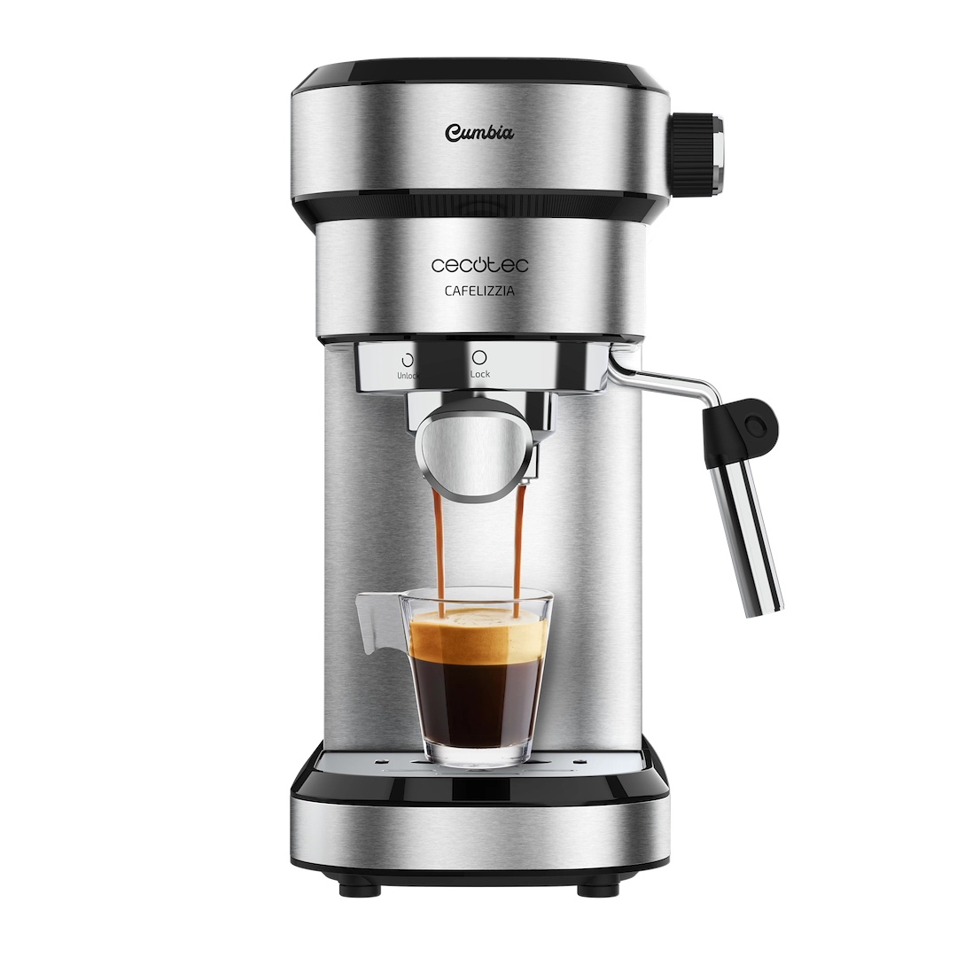 Cecotec Cafelizzia 790 Steel Pusautomātisks Espesso aparāts 1,2 L