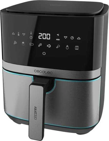 Frytkownica beztłuszczowa Cecotec Cecofry Full InoxBlack