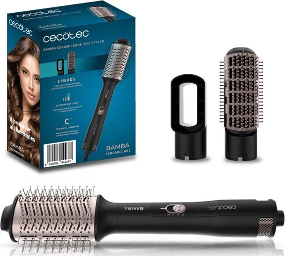 Brush-dryer CeramicCare 3in1 Styler Cecotec Black