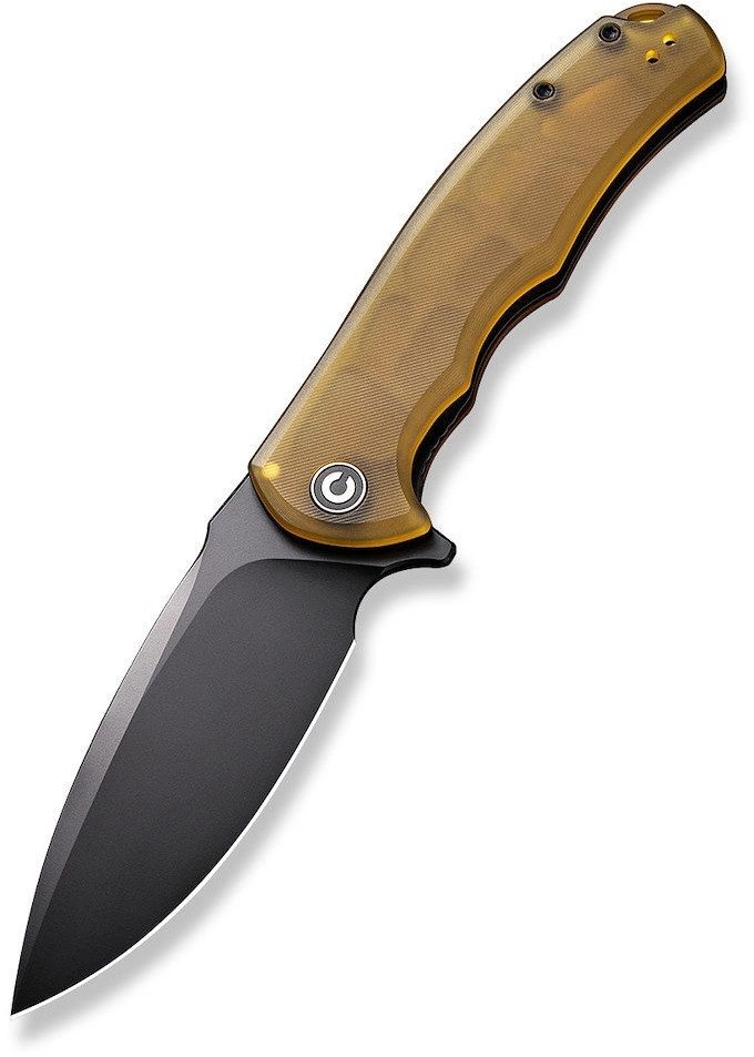 Knife CIVIVI Praxis Ultem Amber  Black
