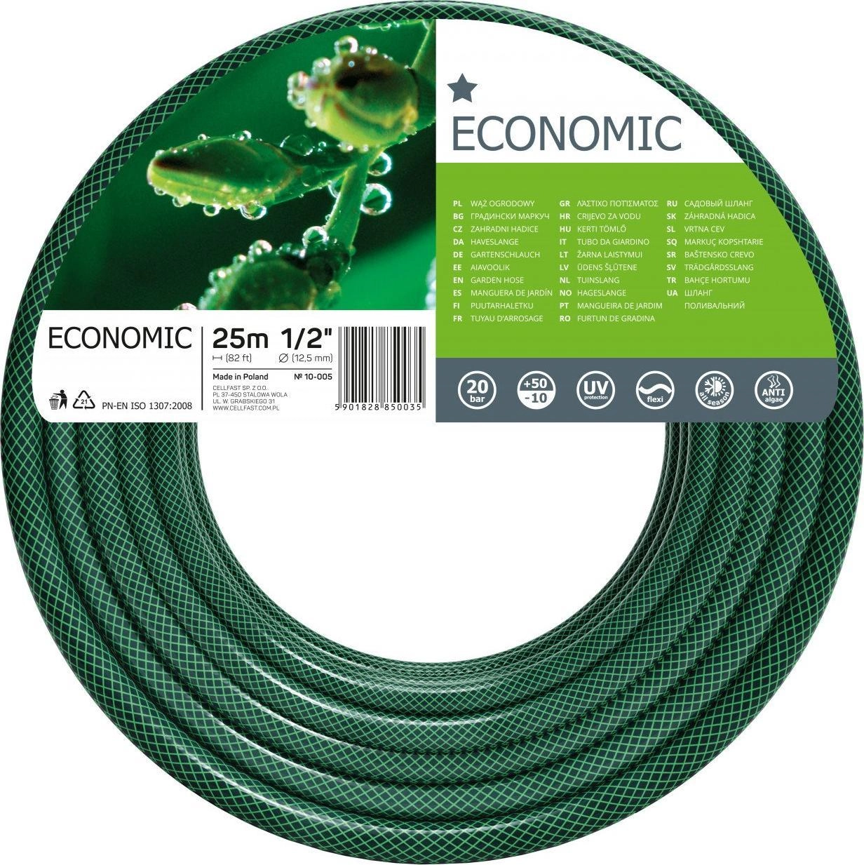 Cellfast Garden hose Economic* 1/2`` 25