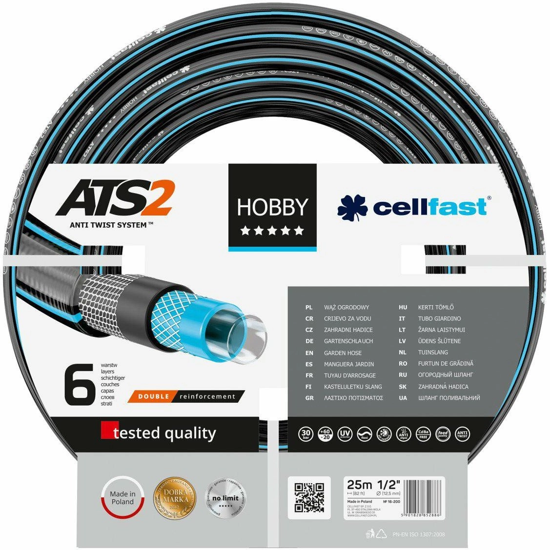 Cellfast C.HOBBY ATS GARDEN HOSE