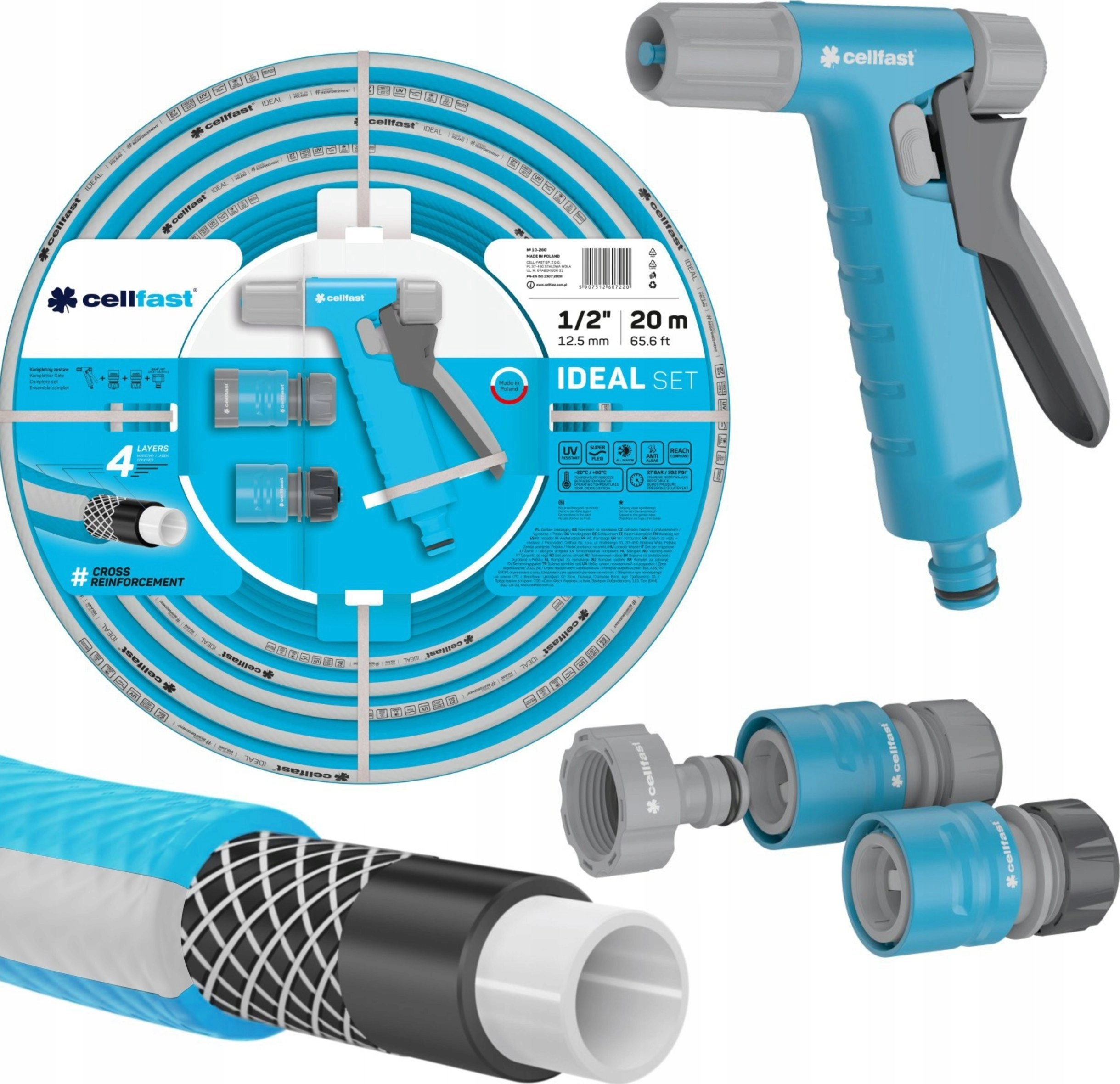 Cellfast Garden hose 1/2`` (12.5mm)
