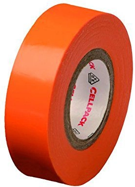 Cellpack Insulating tape 128 PVC orange