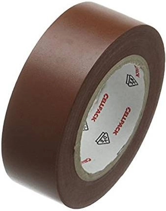 Cellpack Insulating tape 128 PVC brown