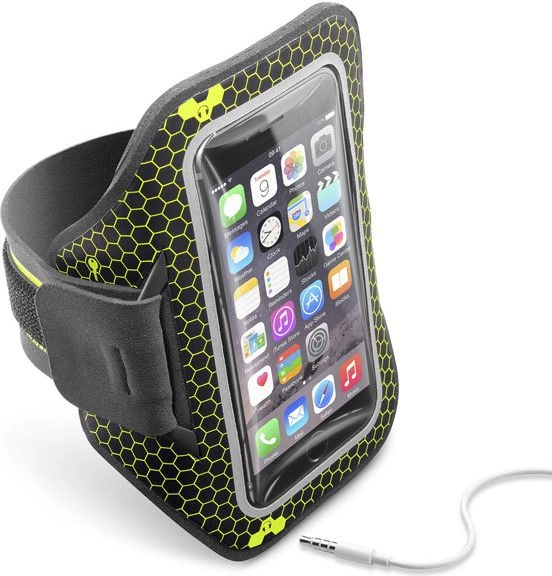 Cellular Line Neoprene Armband Black (CARMBANDRUN52K)