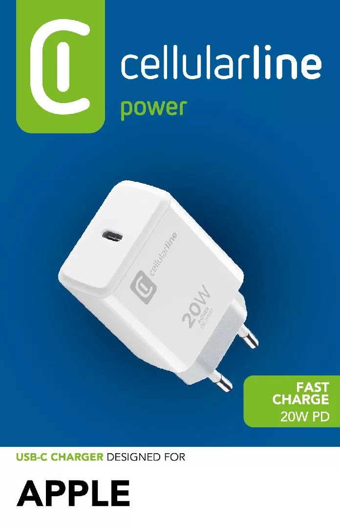 Cellularline USB-C Charger 20W - iPhone