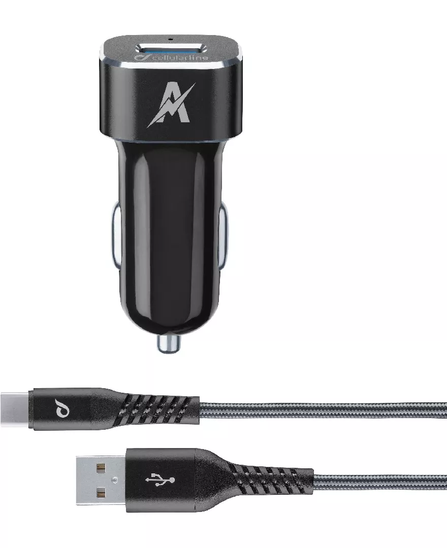 Cellularline Extreme Car Charger Kit 15W