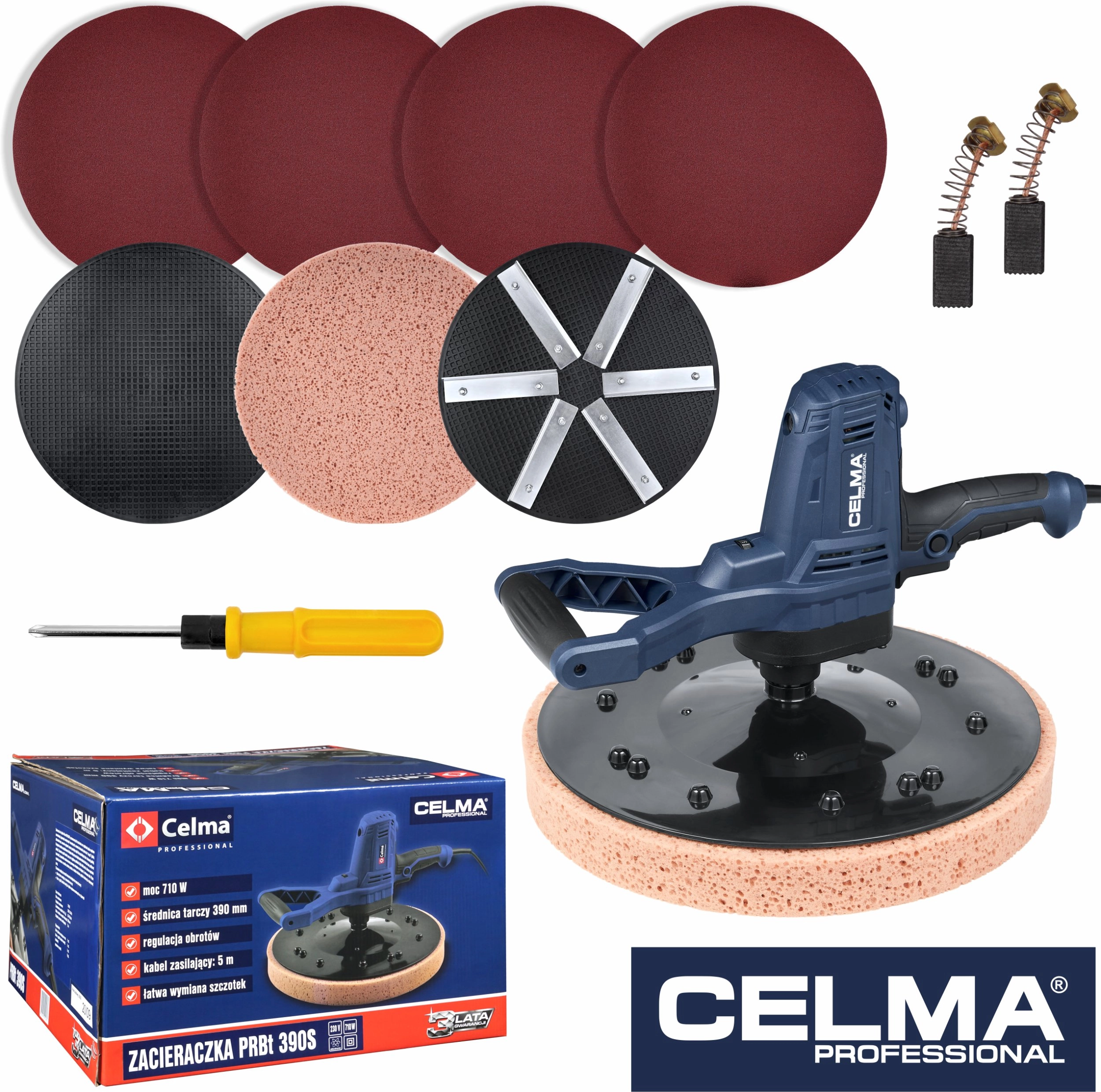 CELMA ZACIERACZKA DO TYNKU PRBt-390S PRBt390S