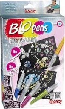 Centropen BLOPENS długopisy dmuchane 8szt metalic