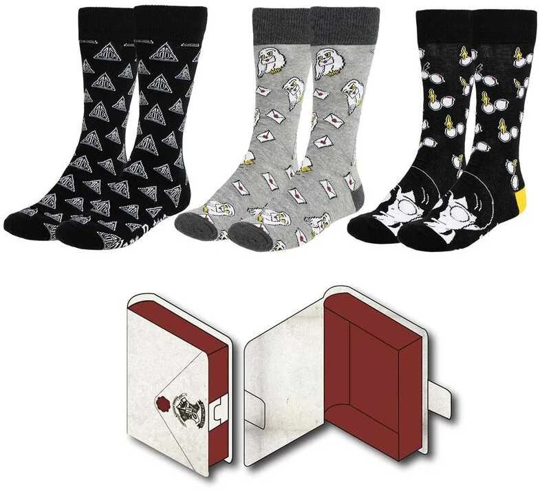CERDÁ Harry Potter pack 3 adult