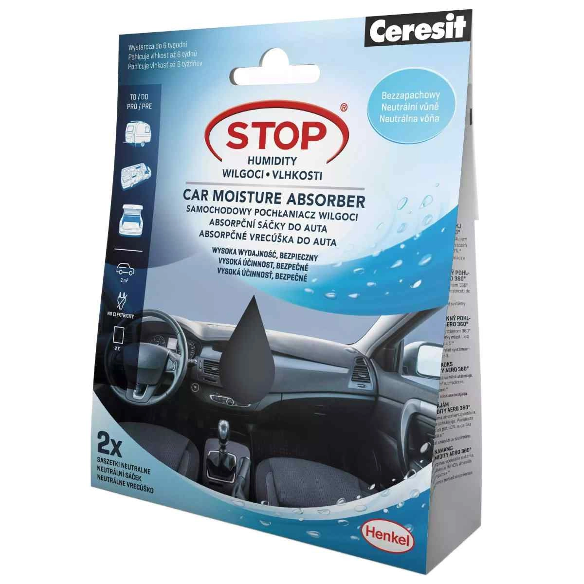 ABSORBER MOISTURE STOP HUMIDI CARS 2X50G