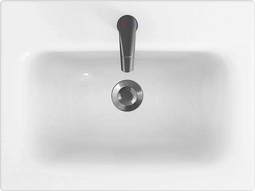 Cersanit Moduo washstand inserted into the